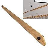 CZYNB Armlehne Outdoor Indoor Universal Treppe Handlauf rutschfeste Holztreppe Handläufe Home gegen die Wand Innen Loft Ältere Geländer Korridorstützstange - Länge 30/50/80/50 / 120 cm 100