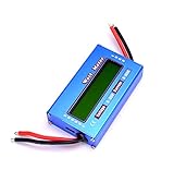 ARCELI DC 60V / 100A Leistungsanalysator Digital LCD Balance Batteriespannungsprüfer Watt Volt Amp