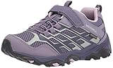 Merrell Mädchen MOAB FST LOW A/C WTRPF Walking-Schuh, Purple/Ash, 37 EU