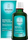 WELEDA Bio Belebendes Haar-Tonikum, Naturkosmetik Haaröl zur Vermeidung von Haarausfall und Förderung von Haarwachstum, Pflege für kräftiges Haar und eine gesunde Kopfhaut (1 x 100 ml)