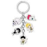Anime Hunter X Hunter Schlüsselanhänger Acryl Anhänger Schlüsselanhänger Tasche Cartoon Figur Cosplay Fans Geschenk