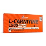 OLIMP- L-Carnitine 1500 Extreme Mega Caps (120 Kapseln). 1500 mg L-Carnitin in Form von Tartrat je Kap