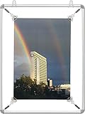 Franken BS1104 Spannrahmen (aus Aluminium mit Eckverbindungen) 70 x 94.7 cm, silb