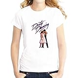 Dirty Dancing Retro Movie Damen T-Shirt, Weiß, weiß, Larg