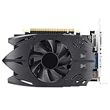 Yunseity Grafikkarte, 4GB DDR3 128bit 700/1333MHz MS-GT730 Gaming-Grafikkarte, HDMI+VGA+DVI-Schnittstelle, für Desktop-Computer, für Windows 10/8/8.1/7