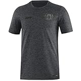 Jako Herren Bayer 04 Leverkusen T-shirt Premium Basics, (Saison 19/20), anthrazit meliert, L, BA6129I