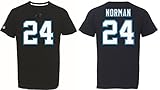 NFL Football T-Shirt Carolina Panthers Josh Norman #24 Trikot Jersey (M)