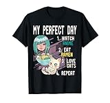 My Perfect Day Anime Ramen Cats wiederholen Ramen Otaku T-S