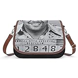 Pablo Escobar Mugshot Frauen Vintage Taschen Handtasche Retro Schultertasche U