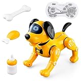 MiXXAR R19 Ferngesteuerter Roboter Spielzeug Hund für Kinder Intelligente Roboter RC Roboter Programmierbar für Kinder Jungen Mädchen Geschenk