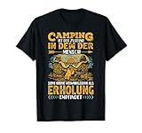 Herren Camper Spruch Camping Ist Der Zustand Ruhestand Campingplatz T-S