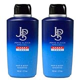 John Player Special Sport Aqua Hair & Body Shampoo 2 x 500