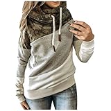 Damen Cotton T-Shirts(Gray, L)