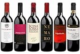 Weinpaket «Bella Italia», Rotwein-Reise durch Italien: Piemont, Veneto, Toskana, Sizilien. Biowein trocken von DELINAT (6 x 0,75 l)