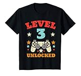 Kinder Level 3 Unlocked Game Controller 3rd Birthday Gaming Gamer T-S