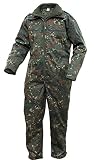 Brandit Panzerkombi Einteiler Winter-Overall - incl. herausnehmbarem Thermo-Unterziehkombi, Gr.3XL, fleck