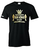 Jayess Tanzt Ihr NUTTEN DER KÖNIG HAT Laune - Herren - T-Shirt in Schwarz by Gr. XXL