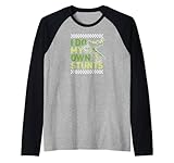 I Do My Own Stunts Lustiger Motorrad Biker Dirt Bike Rider Rag