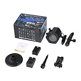 LeftSuper LED-Landschaftsprojektor beleuchtet wasserdichte Rasenlampe mit 12 Dias für Ostern Outdoor-Garten-Urlaubs-Party-Heimdek