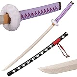 Sword Warrior Roronoa Zoro Schwert 100 cm Holzschwerter, Katana aus japanischem Holz, Cosplay Sword- Death Surgeon Trafalgar Law Sw