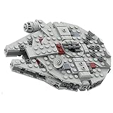 BRAGO Micro Millennium Falcon Bausatz, MOC-32621 Technik Raumschiff Bauset, Kompatibel mit Lego Star Wars - 372 Teile (Lizenziert und entworfen von Ron_mcphatty)