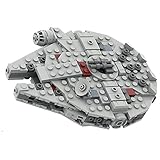 BRAGO Micro Millennium Falcon Bausatz, MOC-32621 Technik Raumschiff Bauset, Kompatibel mit Lego Star Wars - 372 Teile (Lizenziert und entworfen von Ron_mcphatty)