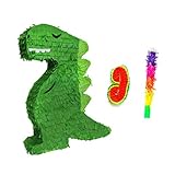 OPYTR Matroschkas PinataBig Dinosaurier PinataBig Pinatas - Hänge Dinosaurier Pinata, Kinder, Mädchen, Geburtstag, Fillable, 35 * 8.5 * 43cm Handgefertigt (Color : Dinosaur Pinata)