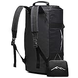 wayfarers lane Duffle - Reisetasche mit integrierter Anzugtasche, Faltrucksack und Rucksackfunktion - geeignet als Handgepäck im Flugzeug