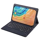 NANSHAN✅ PHONETABLETCASE+ / Th10-d Android & for 苹果 & Windows System 9-10 Zoll Universal Abnehmbare Touch Bluetooth-Tastatur-Schutzhülle mit Stand, Stoßsicherer und kratzfester Abdeckung