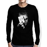 OPEL Joker 1 T-Shirt Logo Clipart Herren CAR Auto Tee TOP SCHWARZ Short Long Sleeves Present Christmas (L, Schwarz - LANG)