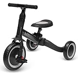 ib style® Loki 4 in 1 Multifunktions Dreirad | Laufrad | Balance Fahrrad | 1-5 Jahre | Bis 25kg |