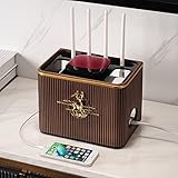 QLIGHA Resin Kabel Management Box Kabel Tidy Box Für Home Office Cord Hider Box Kabel Tidy Box Verstecken Und Verbergen Erweiterung Storage Box