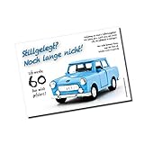 Geburtstag Einladungskarte Oldtimer Trabi 30 40 50 60 70 Jahre Geburtstagseinladungen - Alter Trabant Einladung für deinen Geburtstag 30er 40er 50er 60er 70er Feier Rennpappe (20 Stück)