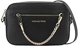 Michael Kors Women's Jet Set Item Large East West Chain Crossbody in Black, Style 35S1GTTC7L