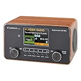 Albrecht DR 865 Seniorenradio, 27865, bedienerfreundliches DAB+/UKW Digitalradio, große Schriften, Farbdisplay, 14 Watt RMS Stereo, schwarz/b