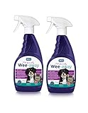 RSPCA Wee-Away probiotischer Flecken- und Geruchsentferner, 500 ml, 2 Stück