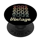 20 Jahre alt, geboren im Jahr 2002, 20. Geburtstag, Jahrgang PopSockets mit austauschbarem PopGrip