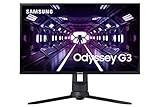 Samsung Odyssey G3 24 Zoll 1080p Gaming Monitor (F24G33T), 144Hz, 1ms, FreeSync Premium, Schw