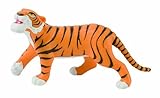 Bullyland 12376 - Spielfigur, Walt Disney Das Dschungelbuch, Tiger Shir Khan, ca. 5 cm, ideal als Torten-Figur, detailgetreu, PVC-frei, tolles Geschenk für Kinder zum fantasievollen Sp