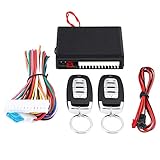 Kuuleyn Keyless Entry Kit, Universal 433,92 MHz Auto Keyless Entry System Türschloss Zentralverriegelung Fernbedienungssatz LB-405/L261