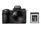 Nikon Z 6 Spiegellose Vollformat-Kamera mit 14-30 mm 1:4 S und 64 GB XQD-Speicherkarte (24,5 MP, 5 Achsen-Bildstabilisator, OLED-Sucher mit 3,69 Mill. Bildpunkten, 273 Messfelder AF, 4K UHD Video)