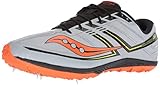 Saucony Kilkenny XC7 Herren Langlaufschuh, Grau (Grau/Schwarz/Orange), 44 EU