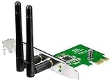 Asus PCE-N15 PCIe-Karte (Wi-Fi 4 N300, 2x externe Antennen, Low Profile)