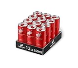 HASHTAG RED Energy Drink 12 x 0,25 Liter inkl. 3€ DPG EINWEG