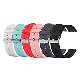 Chofit Armbänder kompatibel mit Letsfit ID205L/ORYTO ID205S Armband, Ersatzarmband aus weichem Silikon, Sportarmband mit Schnellverschluss, Uhrenzubehör für Damen und H