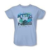 Ncis - Frauen Cast T-Shirt in hellblau, X-Large, Light B
