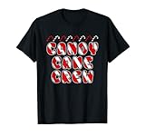 Candy Cane Crew Weihnachtssüßigkeiten Familienkostüm T-S