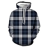 XDJSD Herren Pullover Herren Hoodie Große Jacke Paar Pullover Hoodie Pullover Tiger Print Pullover Herren und Damen Hip Hop Top