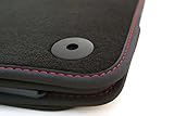 kh Teile Fußmatten MK8 Velour Automatten Original Qualität 4-teilig Ziernaht R