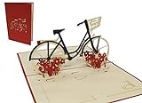 LIN-POP 156 UP 3D Grußkarten Fahrrad, Glückwunschskarten Gutscheinskarten Geburtstagskarten Venlo D